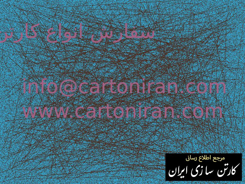 سفارش انواع کارتن